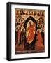 The Descent into Hell with Deesis and Selected Saints, End of 14th cen.-null-Framed Giclee Print