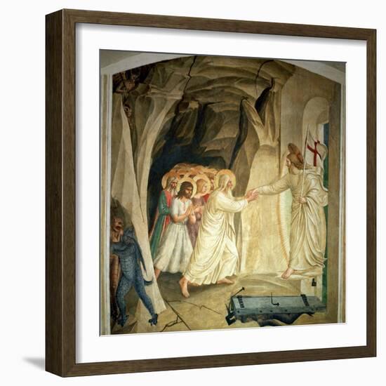 The Descent into Limbo, 1442-Fra Angelico-Framed Giclee Print