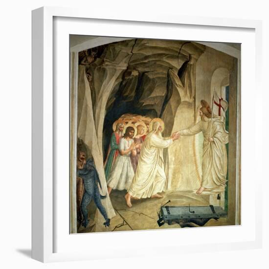 The Descent into Limbo, 1442-Fra Angelico-Framed Giclee Print