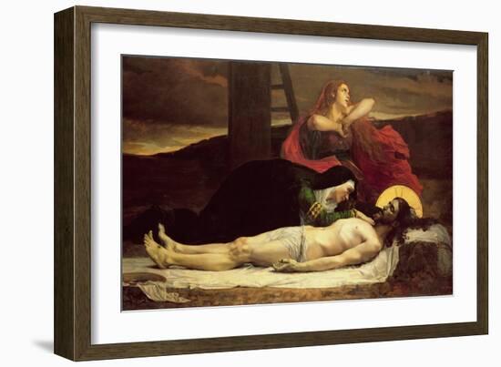 The Descent of Christ from the Cross-Jean Joseph Weerts-Framed Giclee Print