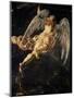 The Descent of Jesus Christ to the Limbo, Detail of an Angel, 1568 (Painting)-Domenico Robusti Tintoretto-Mounted Giclee Print