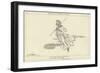 The Descent of Minerva to Ithaca-John Flaxman-Framed Giclee Print