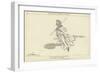 The Descent of Minerva to Ithaca-John Flaxman-Framed Giclee Print