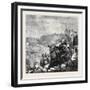 The Descent of the Danes-William Bell Scott-Framed Giclee Print