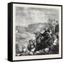 The Descent of the Danes-William Bell Scott-Framed Stretched Canvas