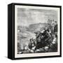 The Descent of the Danes-William Bell Scott-Framed Stretched Canvas