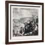 The Descent of the Danes-William Bell Scott-Framed Giclee Print