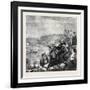 The Descent of the Danes-William Bell Scott-Framed Giclee Print