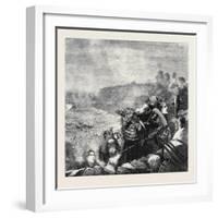 The Descent of the Danes-William Bell Scott-Framed Giclee Print