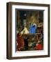 The Descent of the Holy Ghost, 1656-57-Charles Le Brun-Framed Giclee Print