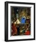 The Descent of the Holy Ghost, 1656-57-Charles Le Brun-Framed Giclee Print