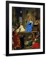 The Descent of the Holy Ghost, 1656-57-Charles Le Brun-Framed Giclee Print