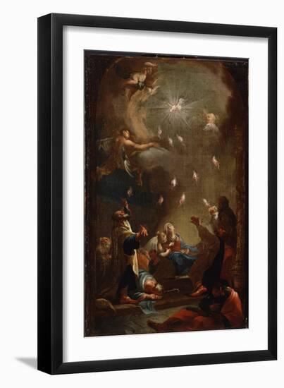 The Descent of the Holy Spirit (Pentecos), C. 1750-Joseph Ignaz Mildorfer-Framed Giclee Print