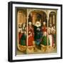 The Descent of the Holy Spirit (Pentecos), the Wings of the Wurzach Altar, 1437-Hans Multscher-Framed Premium Giclee Print