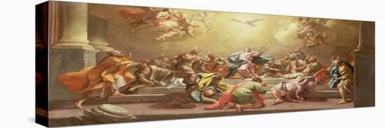 The Descent of the Holy Spirit-Francesco de Mura-Stretched Canvas