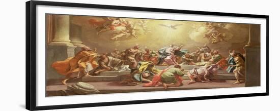 The Descent of the Holy Spirit-Francesco de Mura-Framed Giclee Print