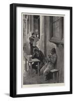 The Description in the Gazette-Richard Caton Woodville II-Framed Giclee Print