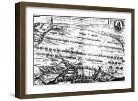 The Description of the Armies of Horse and Foot of His Majesties at the Battle of Naseby-Streeter-Framed Giclee Print
