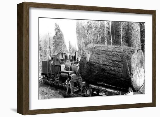 The Desecrated Fir-Clark Kinsey-Framed Art Print