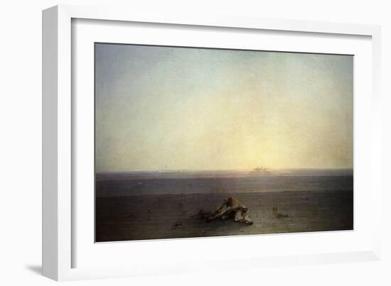 The Desert (Le Désert), 1867 (Rf 505)-Gustave Guillaumet-Framed Giclee Print