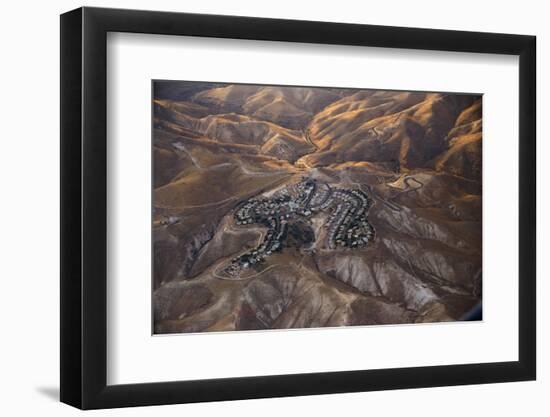 The Desert near the Dead Sea.-Stefano Amantini-Framed Photographic Print