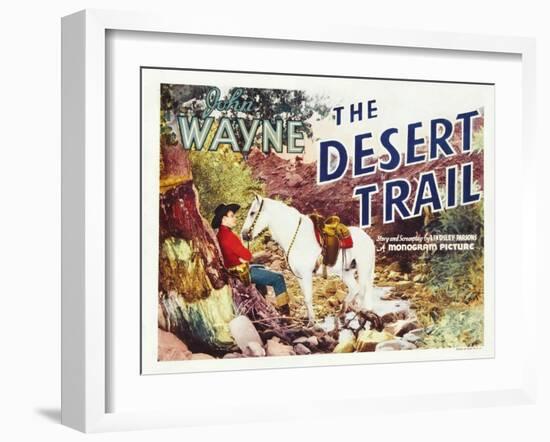 The Desert Trail, 1935-null-Framed Art Print