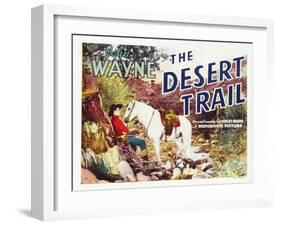 The Desert Trail, 1935-null-Framed Art Print