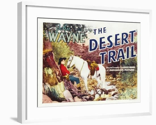 The Desert Trail, 1935-null-Framed Art Print