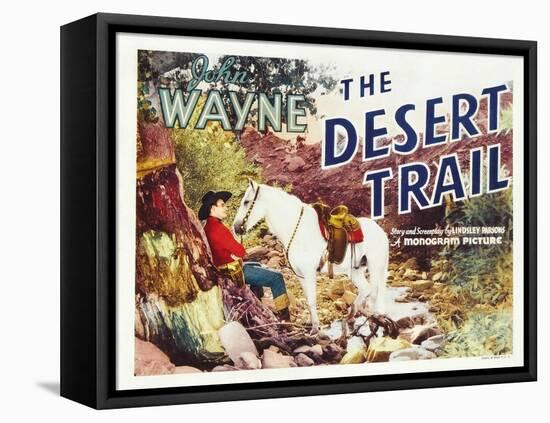 The Desert Trail, 1935-null-Framed Stretched Canvas