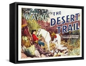 The Desert Trail, 1935-null-Framed Stretched Canvas