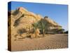 The Desert, Wadi Rum, Jordan, Middle East-Alison Wright-Stretched Canvas