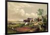 'The Deserted Village' by Oliver Goldsmith-Alexander Francis Lydon-Framed Giclee Print