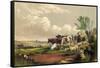 'The Deserted Village' by Oliver Goldsmith-Alexander Francis Lydon-Framed Stretched Canvas