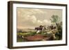 'The Deserted Village' by Oliver Goldsmith-Alexander Francis Lydon-Framed Giclee Print