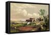 'The Deserted Village' by Oliver Goldsmith-Alexander Francis Lydon-Framed Stretched Canvas