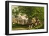 'The Deserted Village' by Oliver Goldsmith-Alexander Francis Lydon-Framed Giclee Print