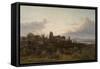 The Deserted Village (Goldsmith's)-James Holland-Framed Stretched Canvas