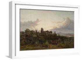 The Deserted Village (Goldsmith's)-James Holland-Framed Giclee Print