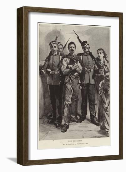 The Deserter-Frank Holl-Framed Giclee Print