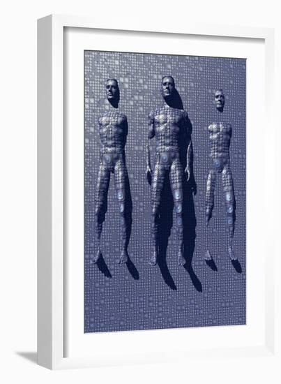 The Design and Construction of Robots and Androids-null-Framed Art Print