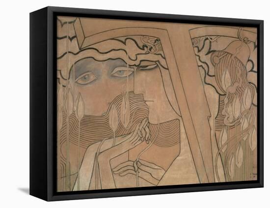 The Desire and the Satisfaction, 1893-Jan Theodore Toorop-Framed Stretched Canvas