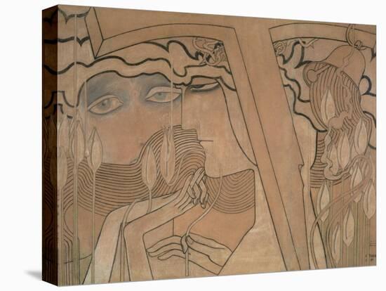 The Desire and the Satisfaction, 1893-Jan Theodore Toorop-Stretched Canvas