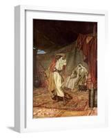 The despair of Esau - Bible-William Brassey Hole-Framed Giclee Print