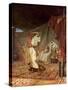 The despair of Esau - Bible-William Brassey Hole-Stretched Canvas