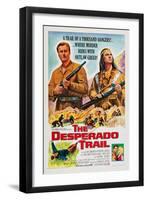 The Desperado Trail, from Left: Lex Barker, Pierre Brice, 1965-null-Framed Art Print