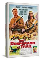 The Desperado Trail, from Left: Lex Barker, Pierre Brice, 1965-null-Stretched Canvas