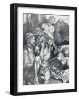 The Desperate Man, 1513-1517-Albrecht Dürer-Framed Giclee Print