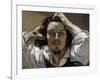 The Desperate Man (Self-Portrai)-Gustave Courbet-Framed Giclee Print