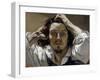 The Desperate Man (Self-Portrai)-Gustave Courbet-Framed Giclee Print