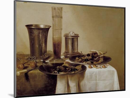 The Dessert, 1637-Willem Claesz. Heda-Mounted Giclee Print